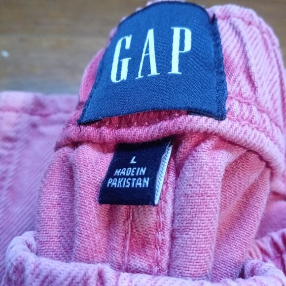 GAP mid rise ultra soft easy horseshoe jeans in sugar pink (L) - Picture 10 of 16
